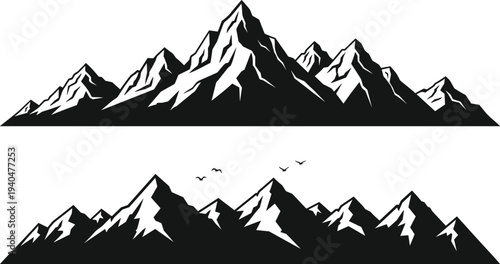 Set, of, black, silhouette, male, and, female, profile, heads, with, various, modern, hairstyles, like, undercut, ponytail, bun, and, short, pixie, cut