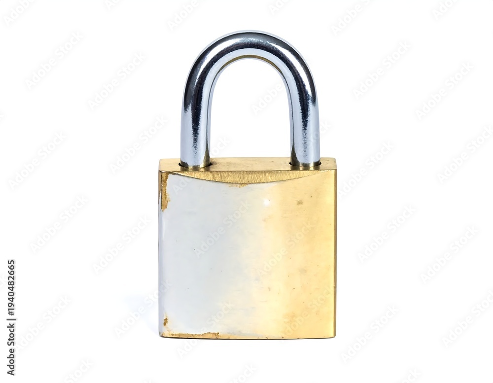 Fototapeta premium Padlock Security - A Symbol of Protection and Privacy.