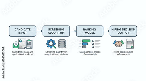 Enterprise AI System Architecture & Data Flow Infrastructure From Candidate Input to Hiring Decision