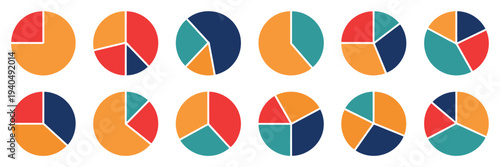 Circle diagram, pie chart infographic design. Colorful vector flat cycle chart with labeled sectors, illustrating workflow steps, project milestones, and progress tracking, ideal for business, Free Download Circle diagram, pie chart infographic design. Colorful vector flat cycle chart with labeled sectors, illustrating workflow steps, project milestones, and progress tracking, ideal for business, - GFXLoad