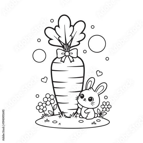 BOLD and EASY COZY EASTER COLORING pages