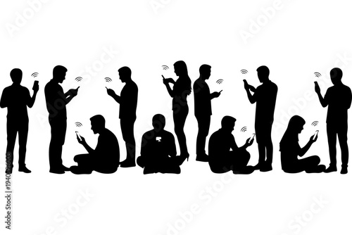 Modern Silhouettes Using Mobile Devices