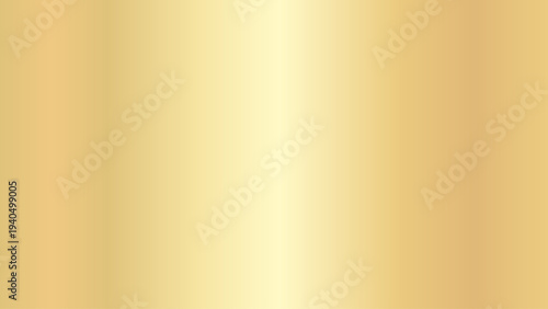 Realistic gold gradient texture. Shiny golden metal foil gradient. Vector illustration