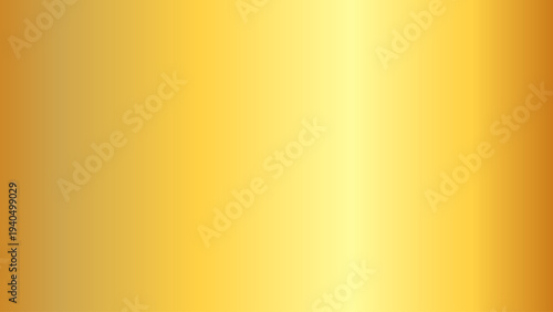 Realistic gold gradient texture. Shiny golden metal foil gradient. Vector illustration