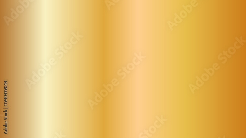 Realistic gold gradient texture. Shiny golden metal foil gradient. Vector illustration