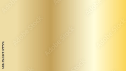 Realistic gold gradient texture. Shiny golden metal foil gradient. Vector illustration