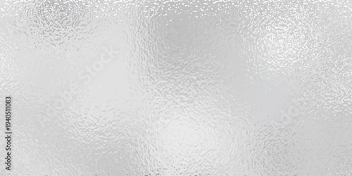 Abstract Silver Frosted Glass Texture with Shimmering Metallic Surface Background for Luxury Design
