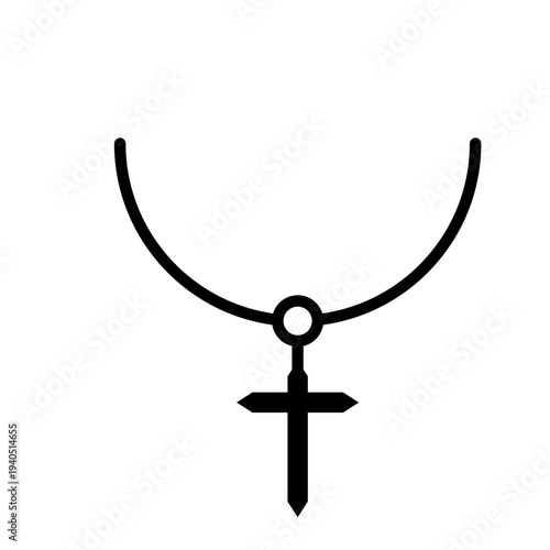 Cross Necklace Icon
