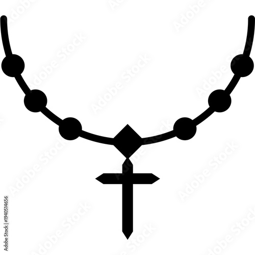 Cross Necklace Icon