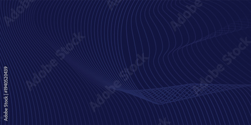 Premium background design with diagonal dark blue lines pattern. Vector horizontal template for digital luxury business banner