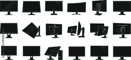 Minimalist black and white vector silhouette of a young couple standing together, man and woman figures for lifestyle and relationship branding