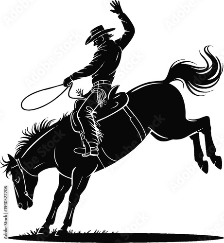 Rodeo Silhouette