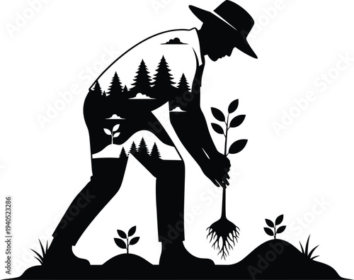 World environment day eco friendly planting for a sustainable future