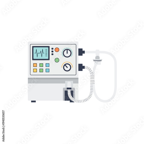 Medical Ventilator Machine for Respiratory Support