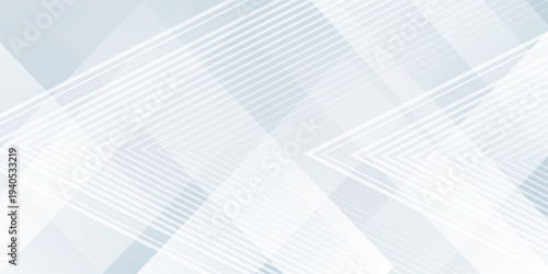 Abstract white geometric shapes background. Modern square lines pattern. Minimal geometric design. Futuristic concept. , banners, brochures, covers, presentations, websites, vector 10