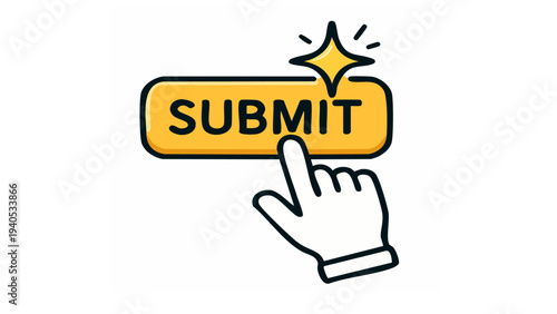 One Click Electronic Tax Filing Submission Icon