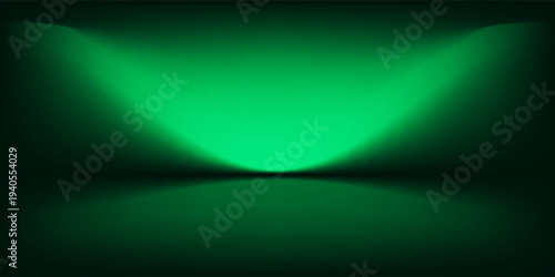 Abstract Luxury Dark green Room Background Using for Product Presentation Backdrop. vector dynamic luxury,eps.10