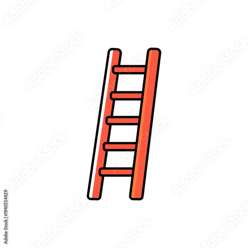 Fire ladder icon Vector illustration