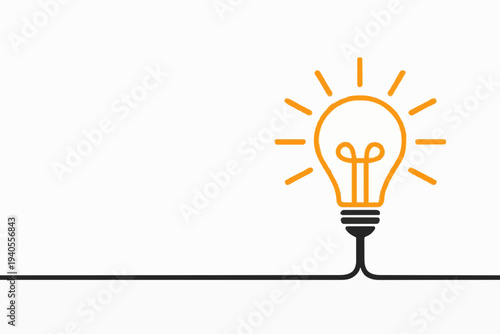 Simple Light Bulb Idea