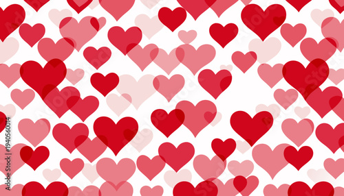 Gemini said

Seamless vector pattern with red and pink hearts for romantic Valentine's Day wallpaper and wedding card design
