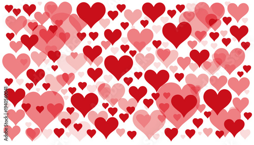 Gemini said

Seamless red heart pattern vector illustration featuring romantic shapes for Valentine's Day wallpaper and wedding card design