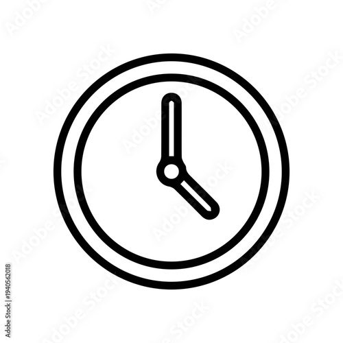 Simple Clock Outline