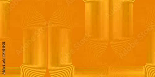 Orange abstract background. Minimal pattern. Vibrant gradient geometric lines. Modern design. eps 10