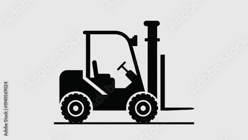 forklift truck and forklift