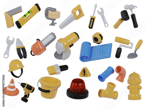 3D Cooking Utensils & Kitchenware Gadget Collection-preview