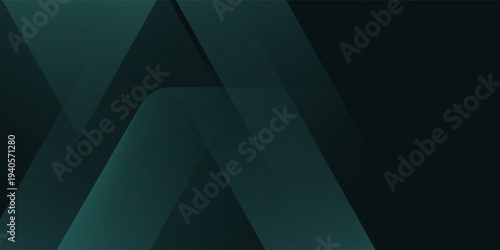 Modern Green and black abstract geometric luxury background vector. eps 10