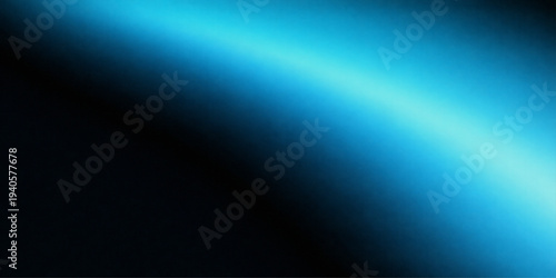 Abstract illustration of a dynamic gradient of cerulean blue transitions seamlessly into deep black, evoking a sense of depth, tranquility, and mystery.