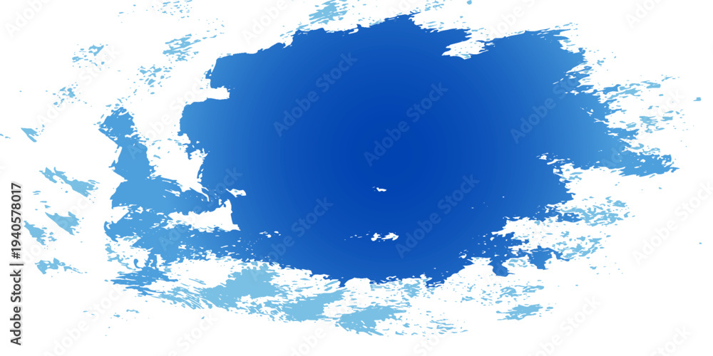 Obraz premium blue watercolor background. art hand paint