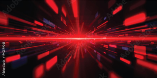 A digital art illustration features an abstract background loop with glowing red lines and bright orange fire patterns on a dark black space texture, creating a motion wallpaper design