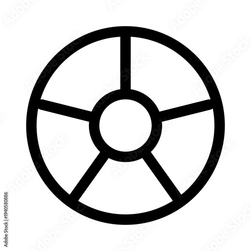 Agency Thin icon set