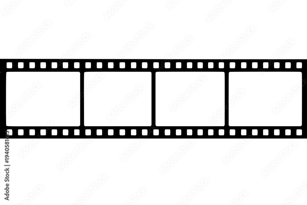 Fototapeta premium Simple Film Strip Design