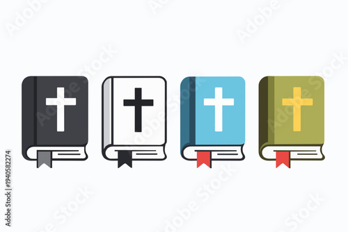 Four Religious Books Design