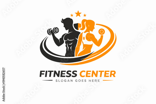 Fitness Center Design Graphic