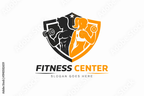 Fitness Center Logo Design
