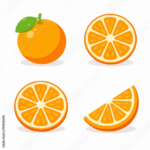 Orange Fruit Collection