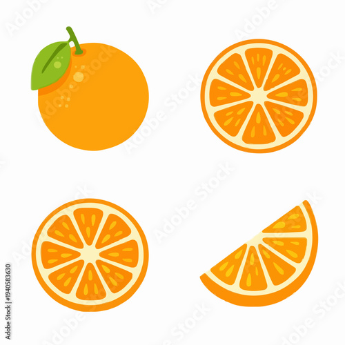 Orange Fruit Collection