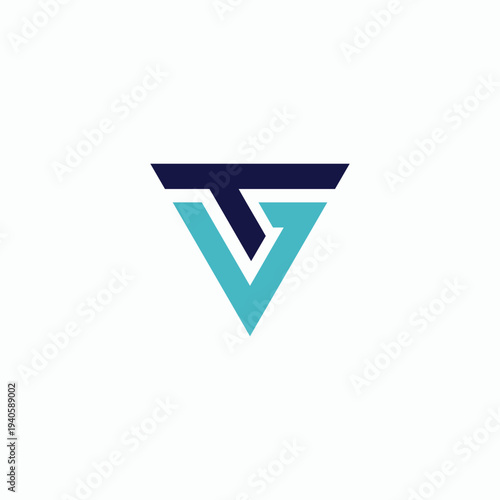 Modern and Minimalist Logo Design Featuring the Letters T and V. Free Download Modern and Minimalist Logo Design Featuring the Letters T and V. - GFXLoad