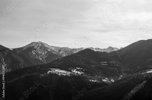 Canvas Print mountains in the mountains