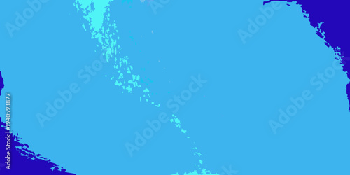 Abstract digital artwork featuring varying shades of blue and white