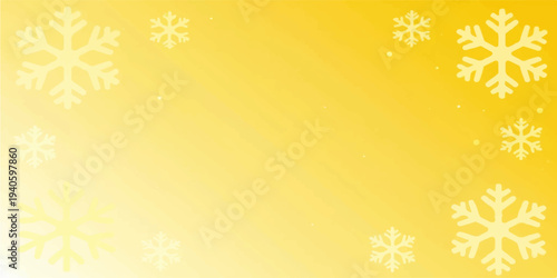 Golden Snowflake Flourish: A delicate dance of snowflakes against a warm, inviting backdrop, evoking the magic of winter.