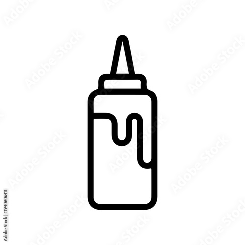 Condiment bottle icon