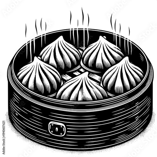 Chinese Dumplings Traditional Food