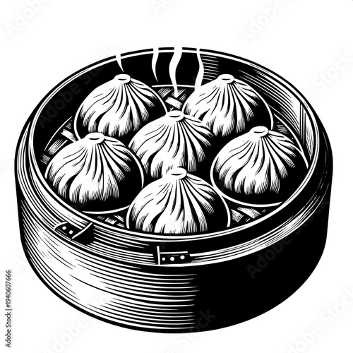 Chinese Dumplings Traditional Food