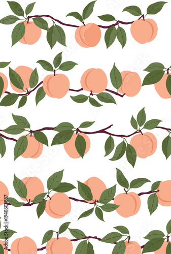 peach garland.eps