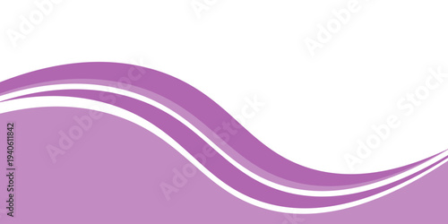 Curved Header and Footer Element . Abstrack Purple with waves . wave purple and modern trendy design,vector illustration