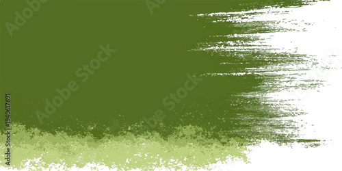 Green grass frame with Christmas winter holiday decorations and snowflake pattern background